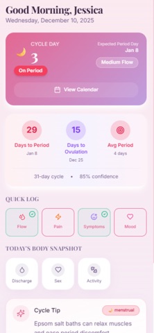 HER EndoPCOS screenshot
