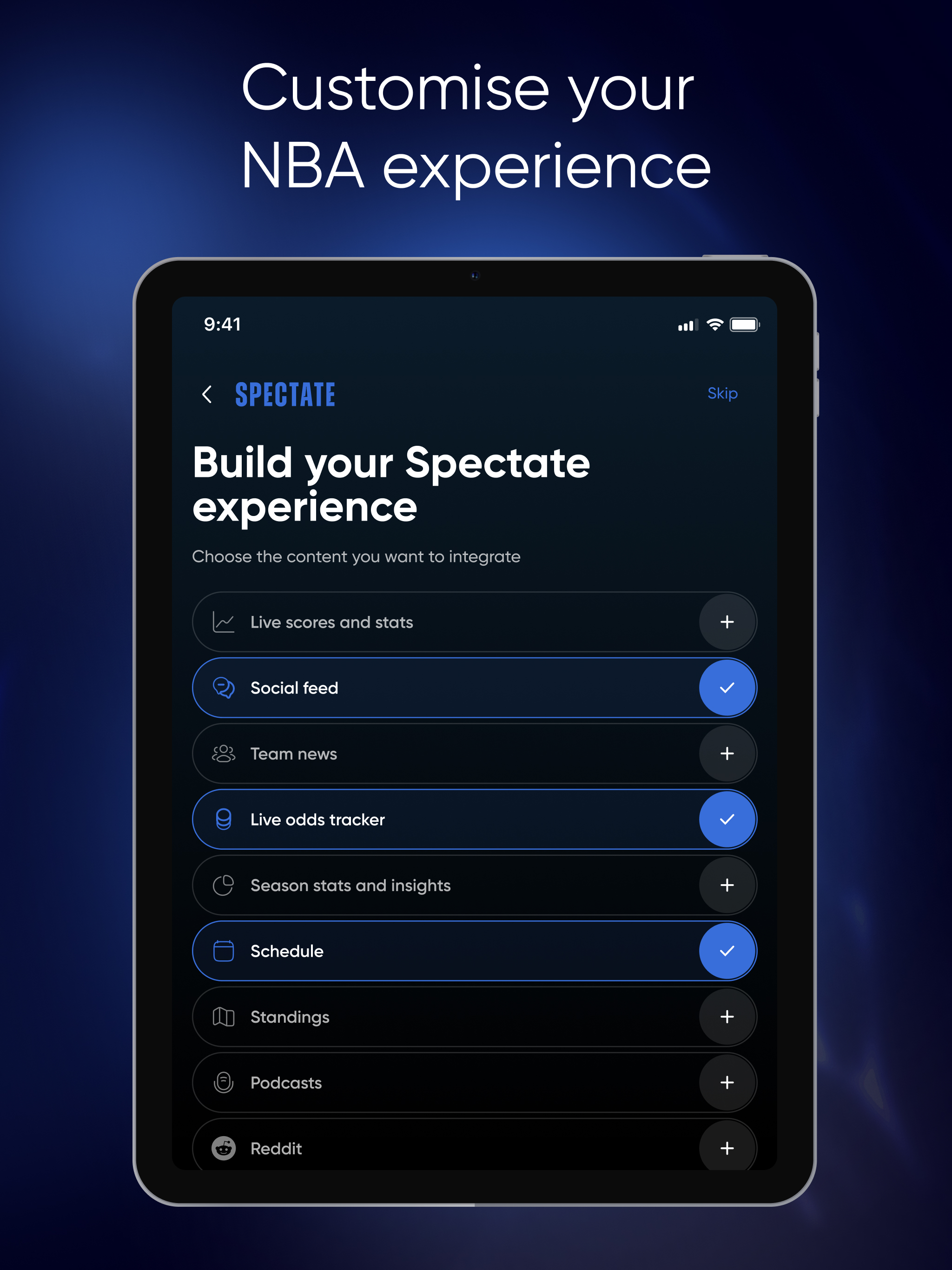 Spectate: NBA Scores & News screenshot 12