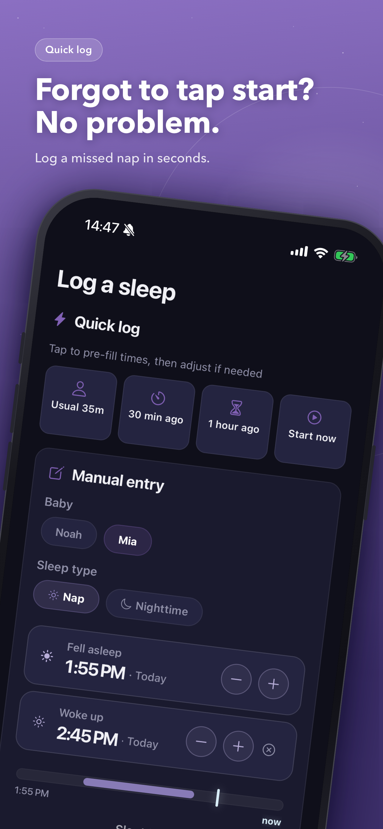 Little Nap: Baby Sleep Tracker screenshot 5