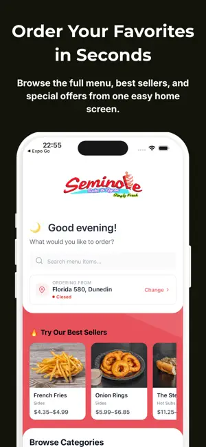 Seminole Subs & Gyros screenshot 1