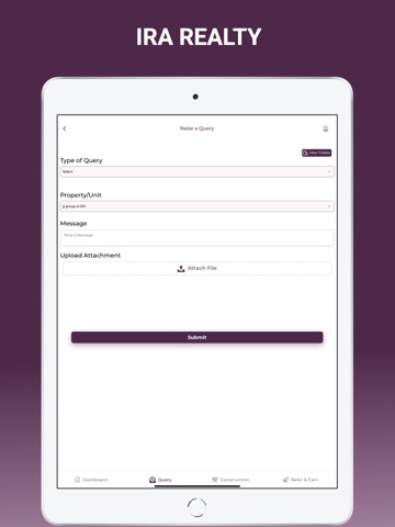 IRA Realty Group iPad screenshot