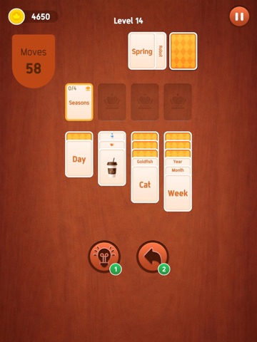 Associations - Solitaire Game iPad screenshot