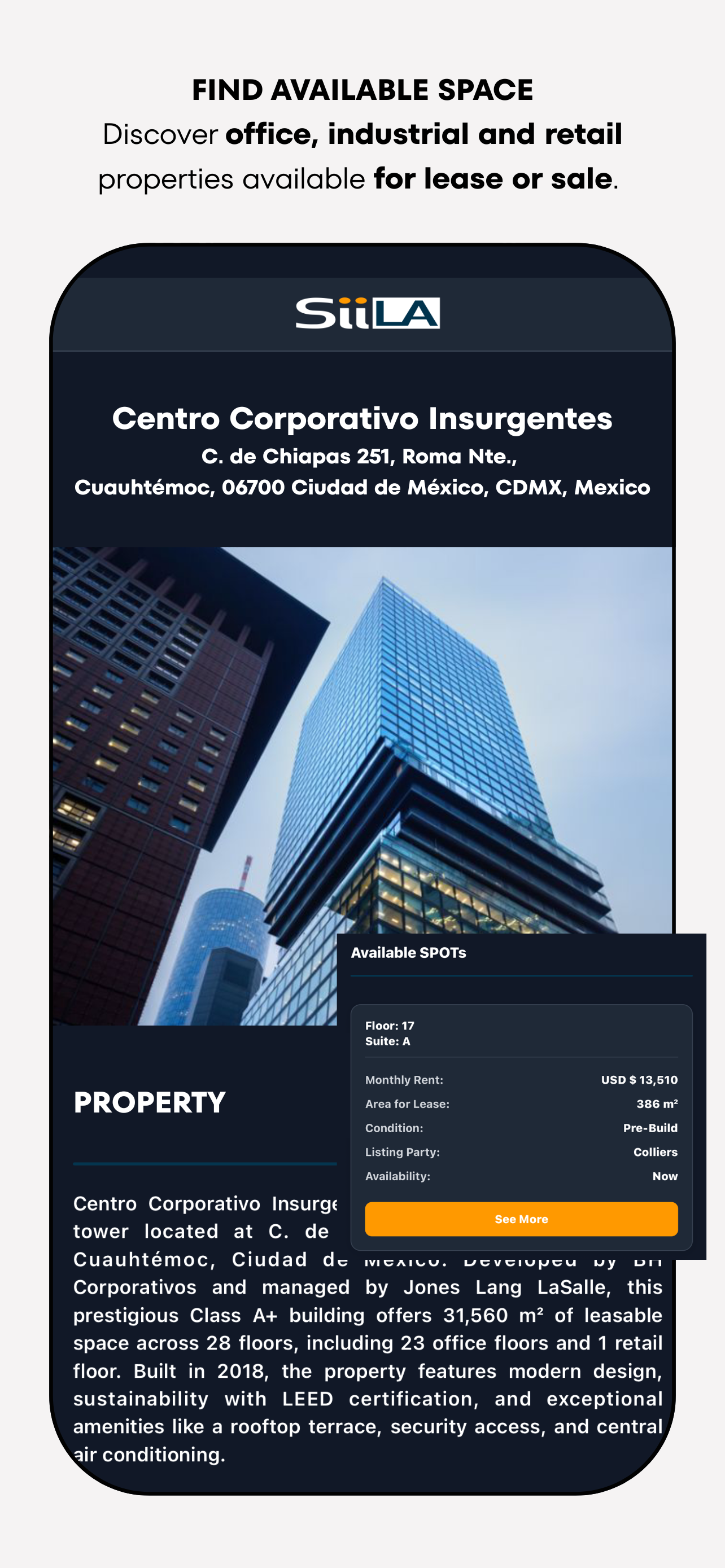 SiiLA Real Estate Data