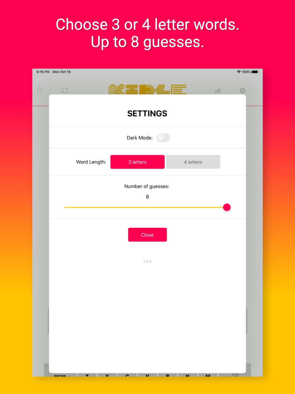 iPad screenshot