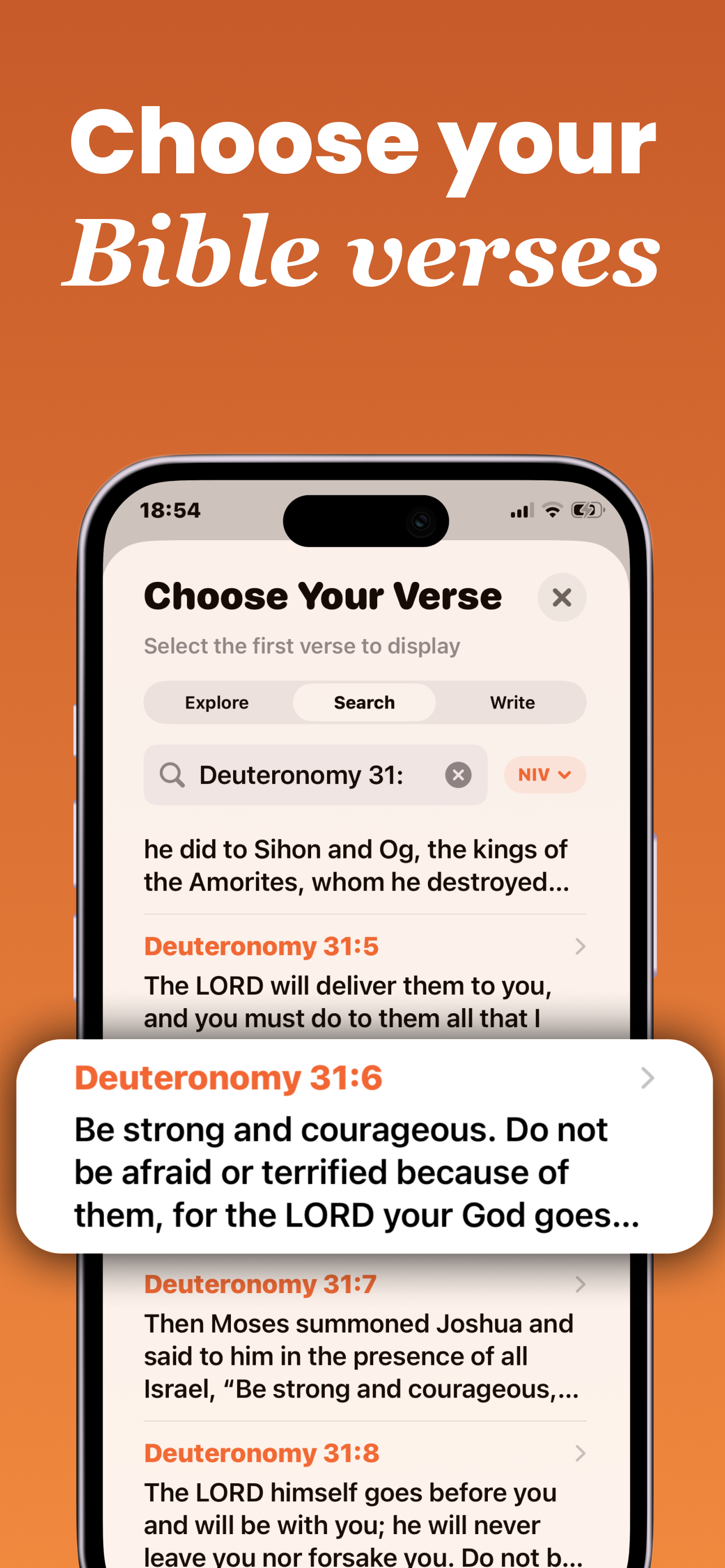Lock Screen Bible Verse