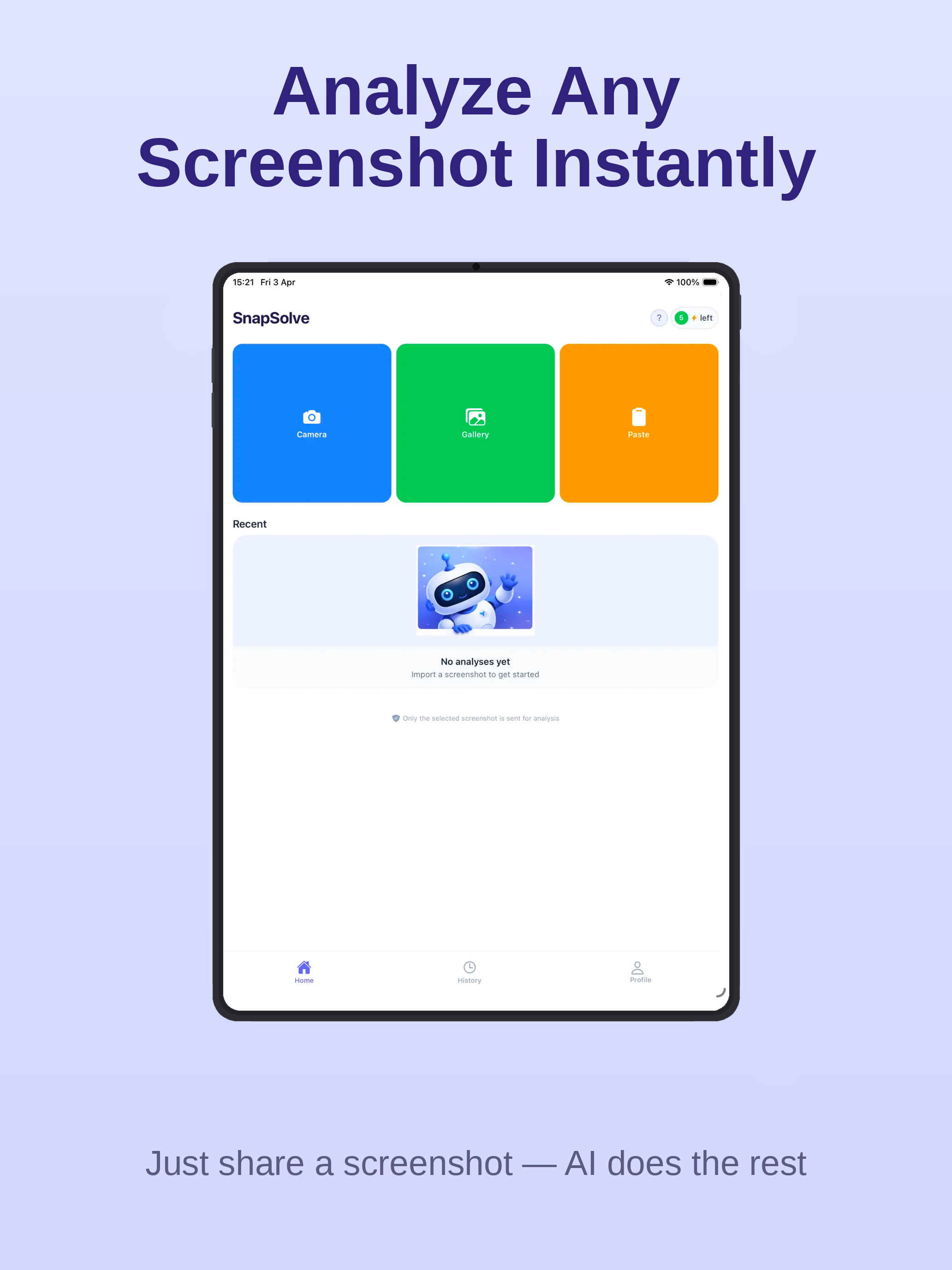 SnapSolve: AI Error Fixer
