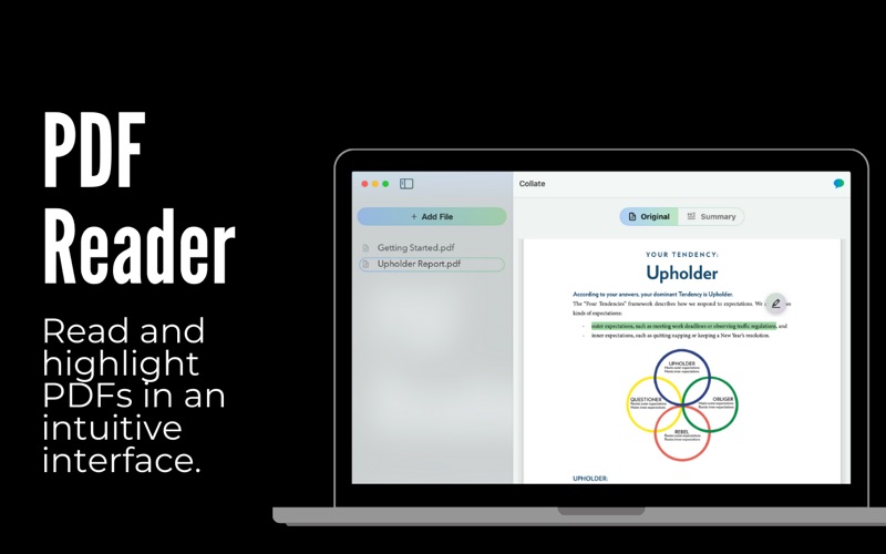 CollateAI app screenshot