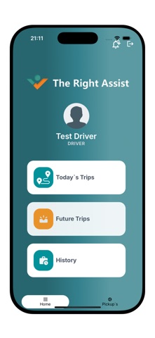 The Right Assist Driver App iPhone screenshot