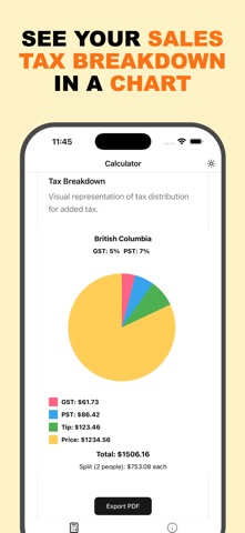 Sales Tax Canada - Beaver screenshot