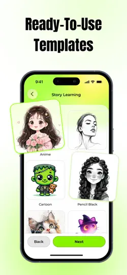 AI Drawing Story Maker iPhone Screenshot 4