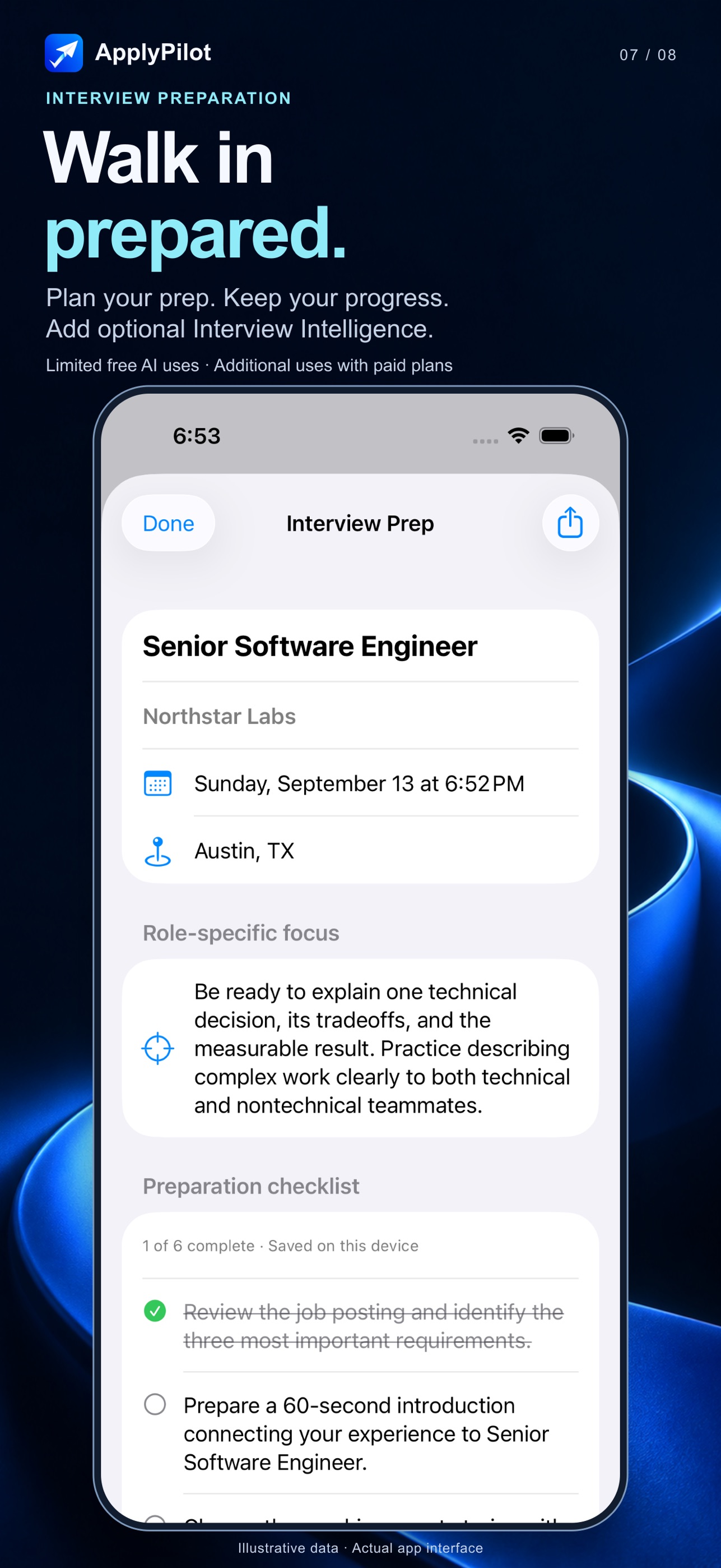 Screenshot 7 of ApplyPilot: AI Job Search