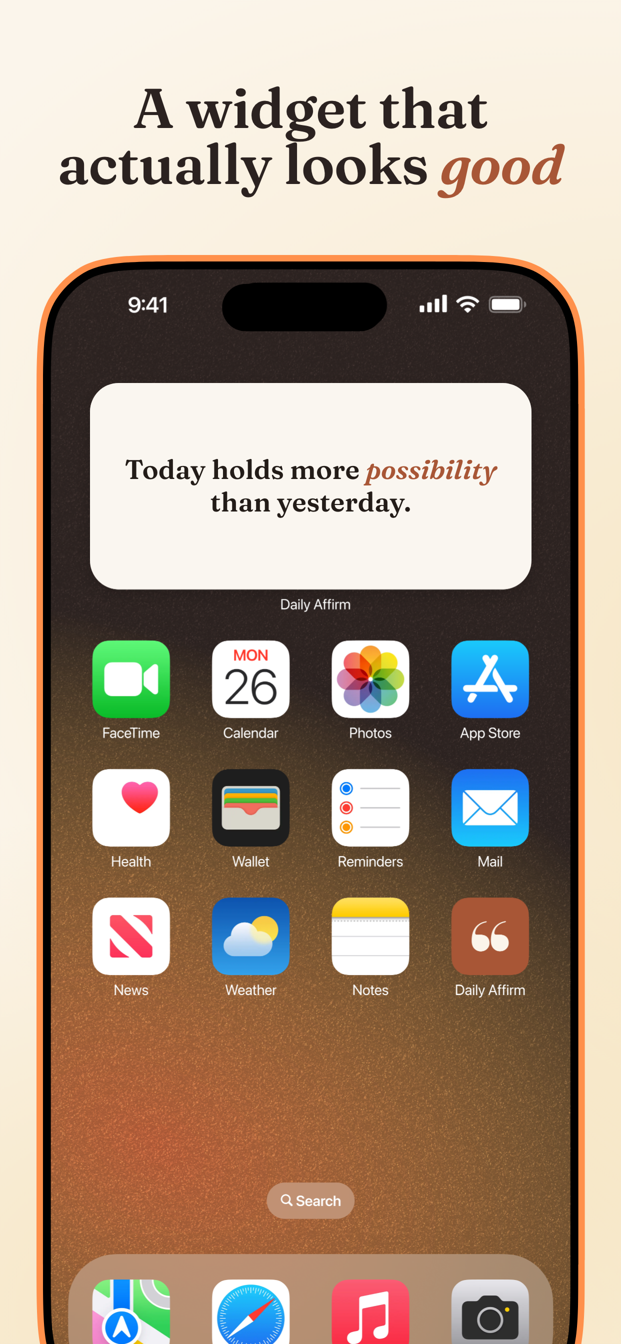 Daily Affirmations: Widget screenshot 4
