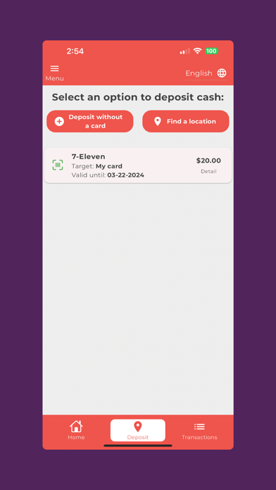 Abbasoon Card USA Screenshot