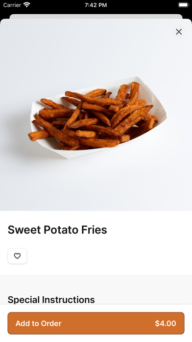 THE ROADHOUSE TO GO iPhone screenshot 3 - Food & Drink app