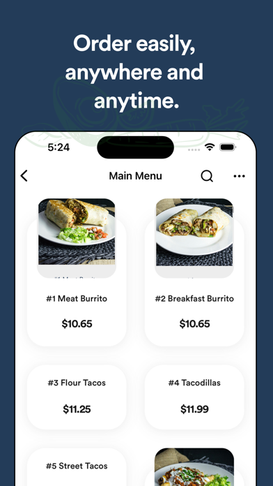 MASKADORES TACO SHOP iPhone screenshot 3 - Food & Drink app