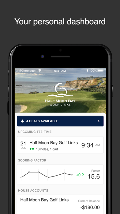 HMB Golf iPhone screenshot 1 - Sports app