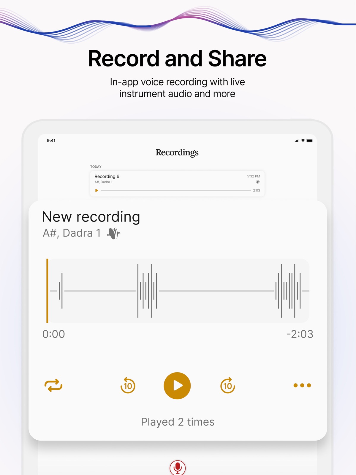Bandish - Music Riyaz App ipad screenshot 3