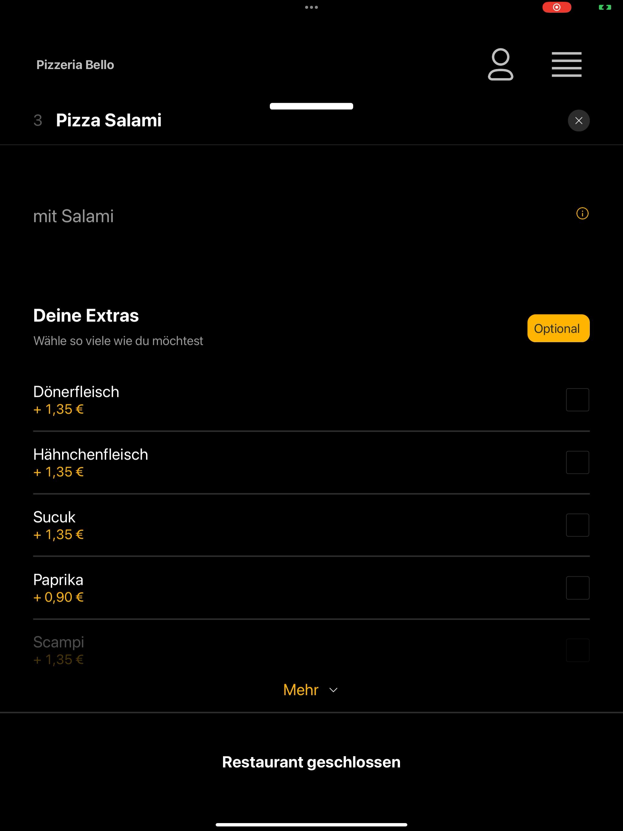Pizzeria Bello screenshot 14