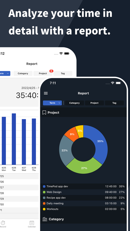 #2. TimePod - Time Tracking (iOS) 由: Naia Inc.