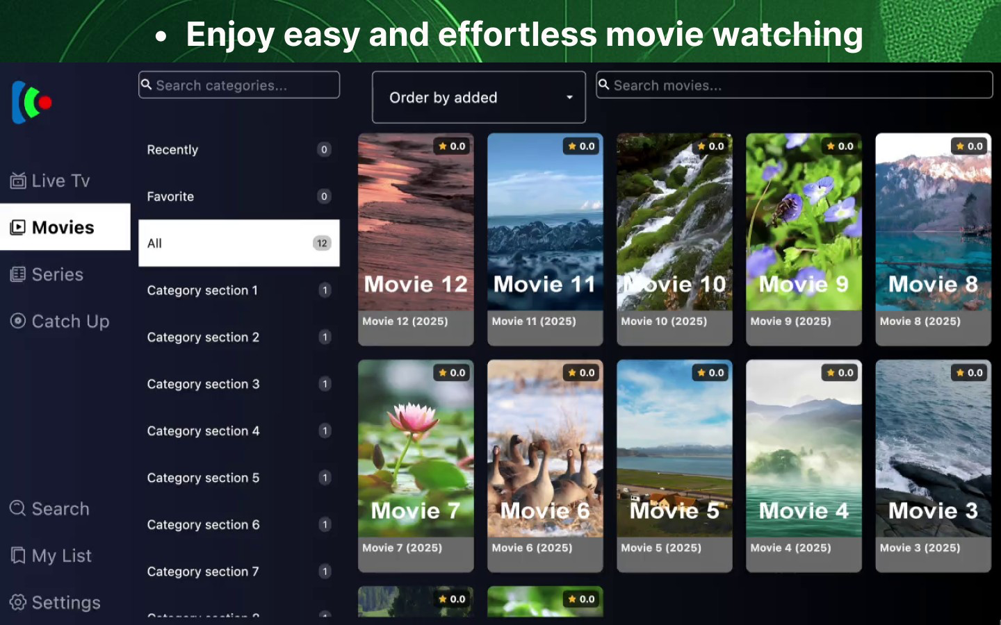 Tivimagic Player - M3U & XC screenshot 23