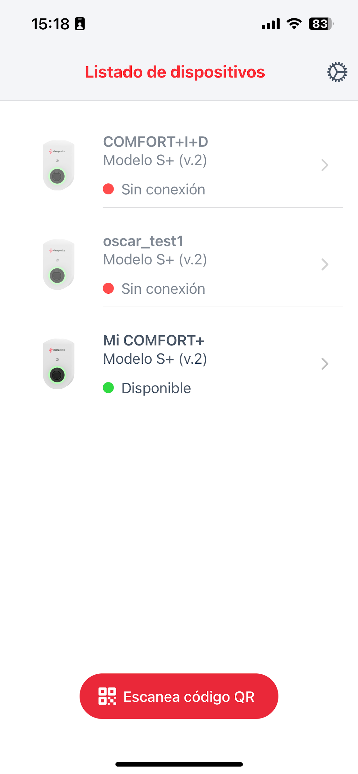 Chargevite Home screenshot 2