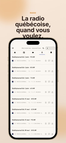 Québec Nouvelles, TV, Balados screenshot