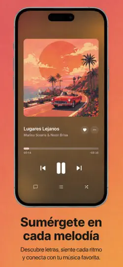 Captura de pantalla de Meulify: Reproductor De Música en iPhone 1