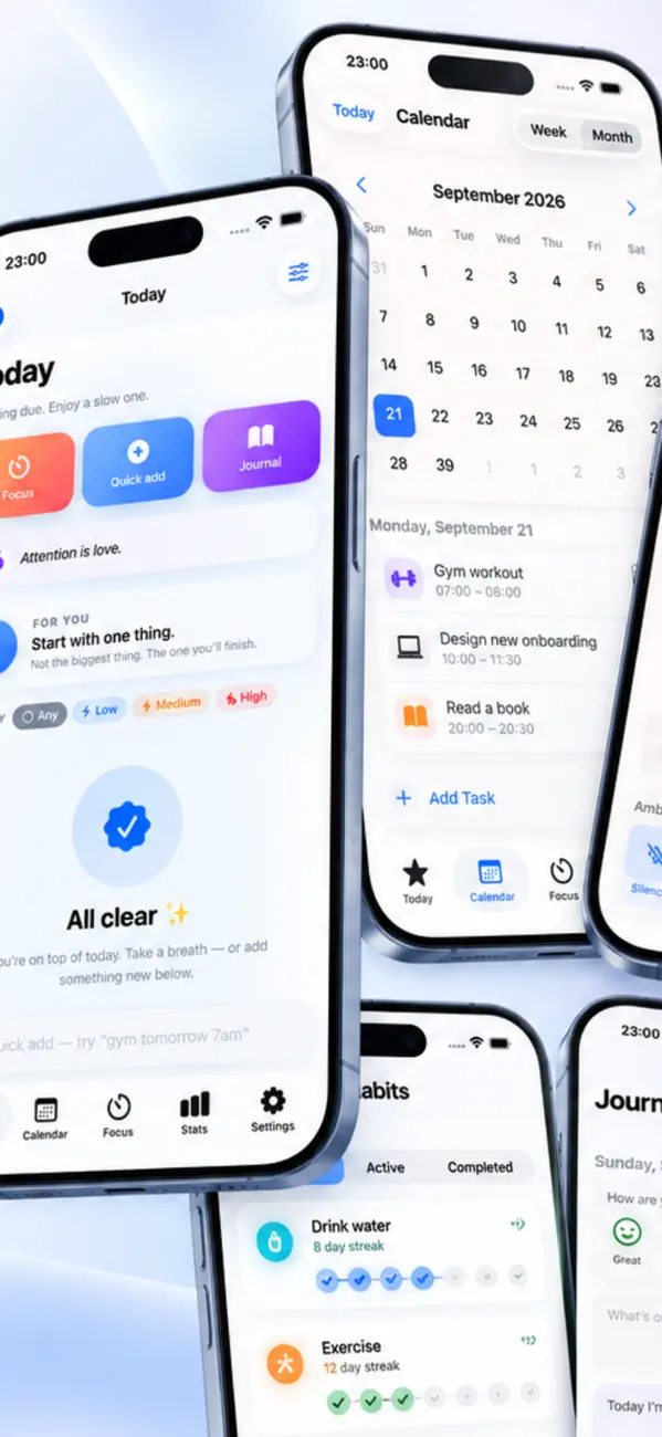 Onelify: Tasks & Habits screenshot