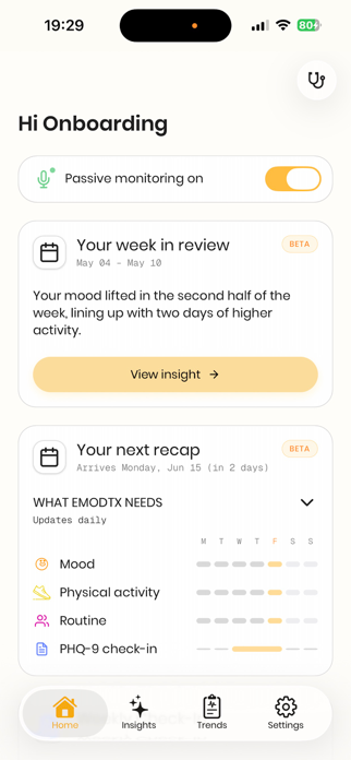 EmoDTx Screenshot 1 of 3