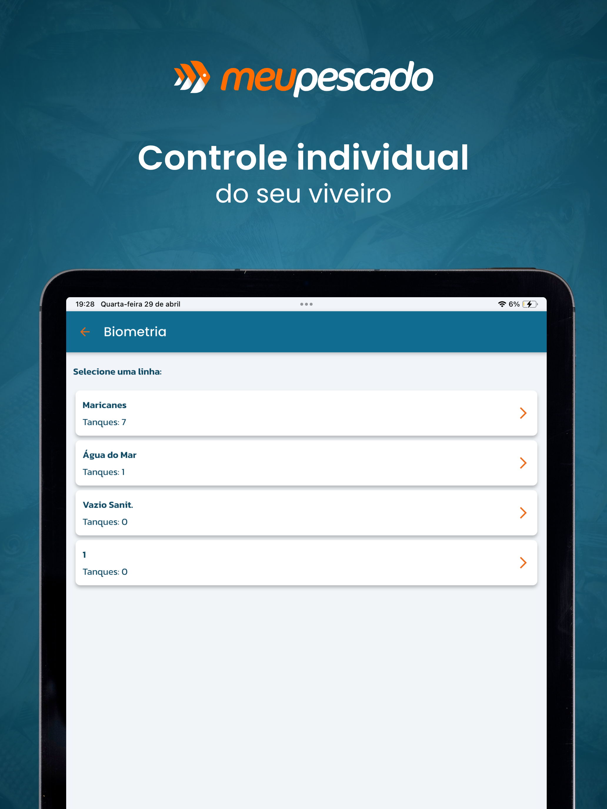 App Meu Pescado