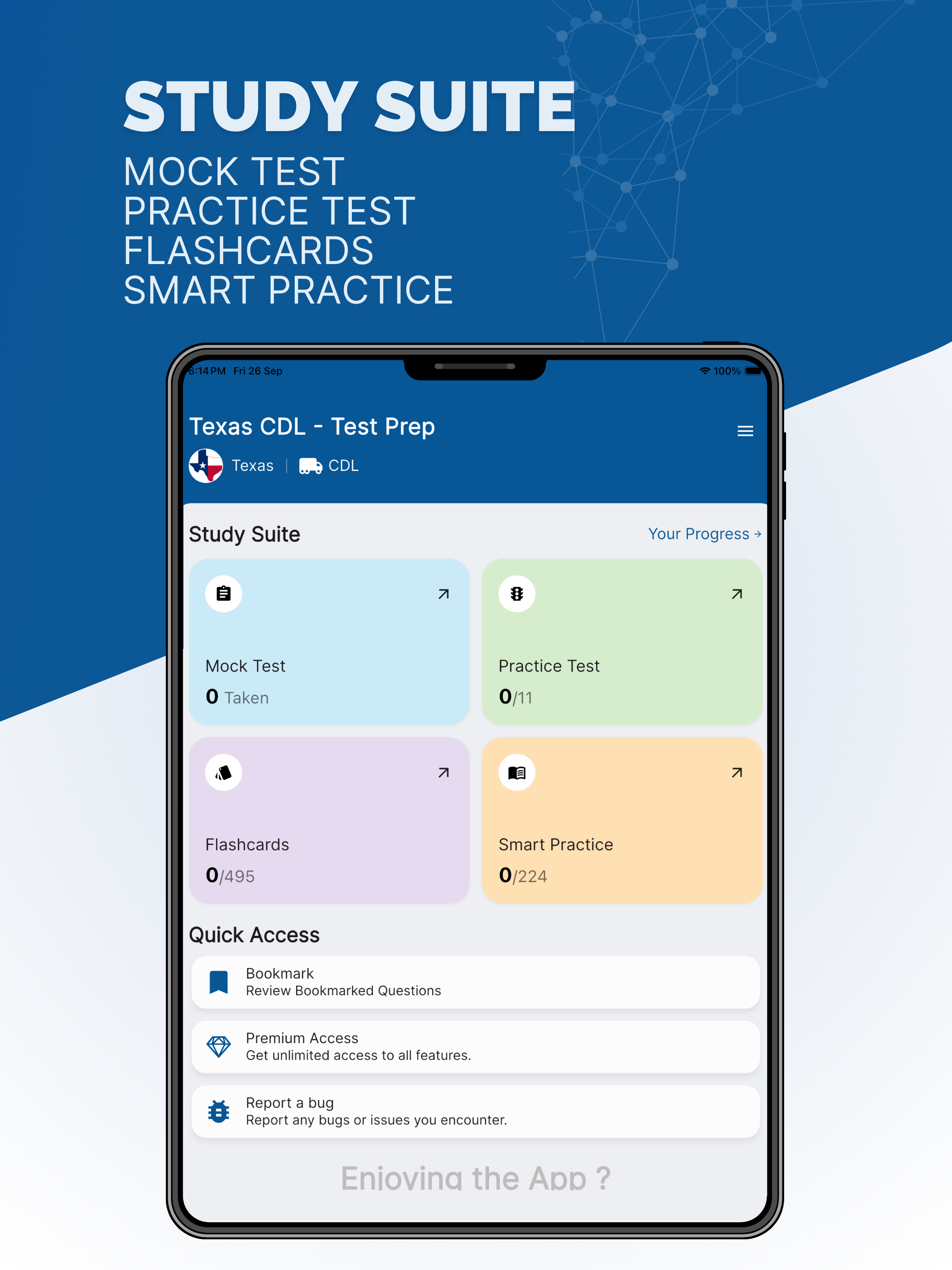 Texas CDL Permit Practice screenshot 10