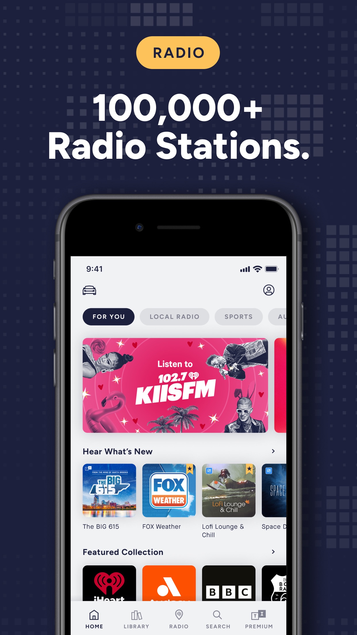 TuneIn Radio: Music & Sports screenshot 3