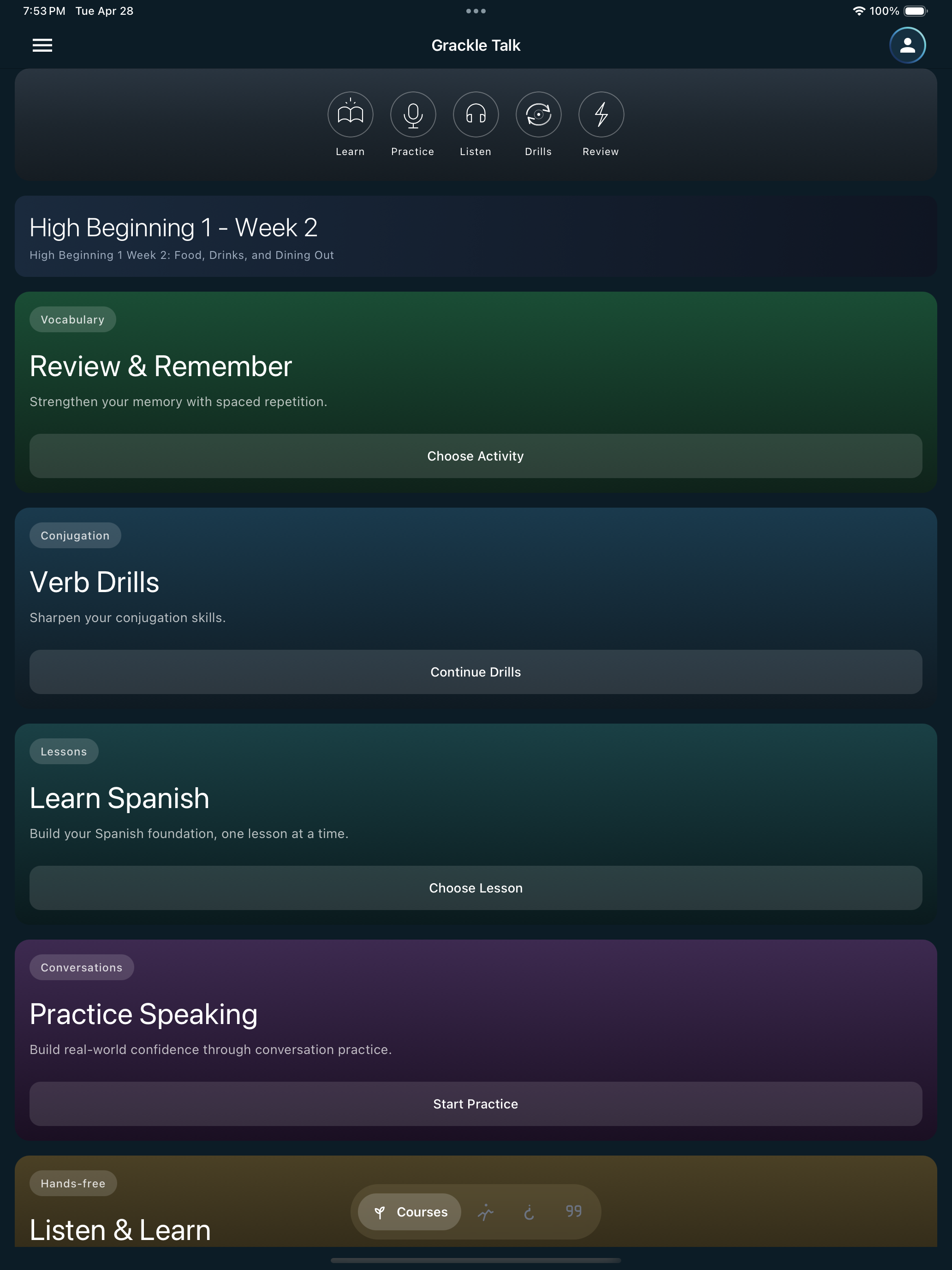 Grackle Talk screenshot 4