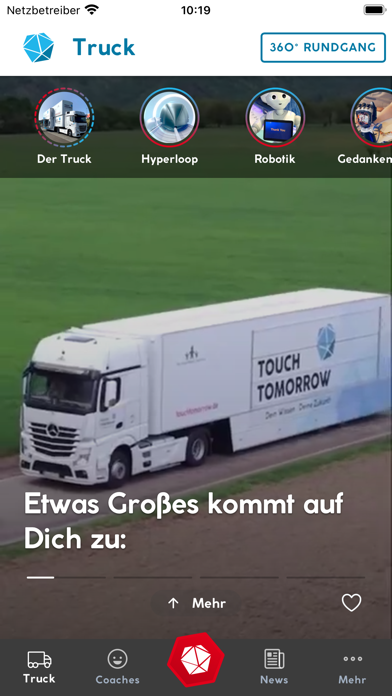 TouchTomorrow Screenshot