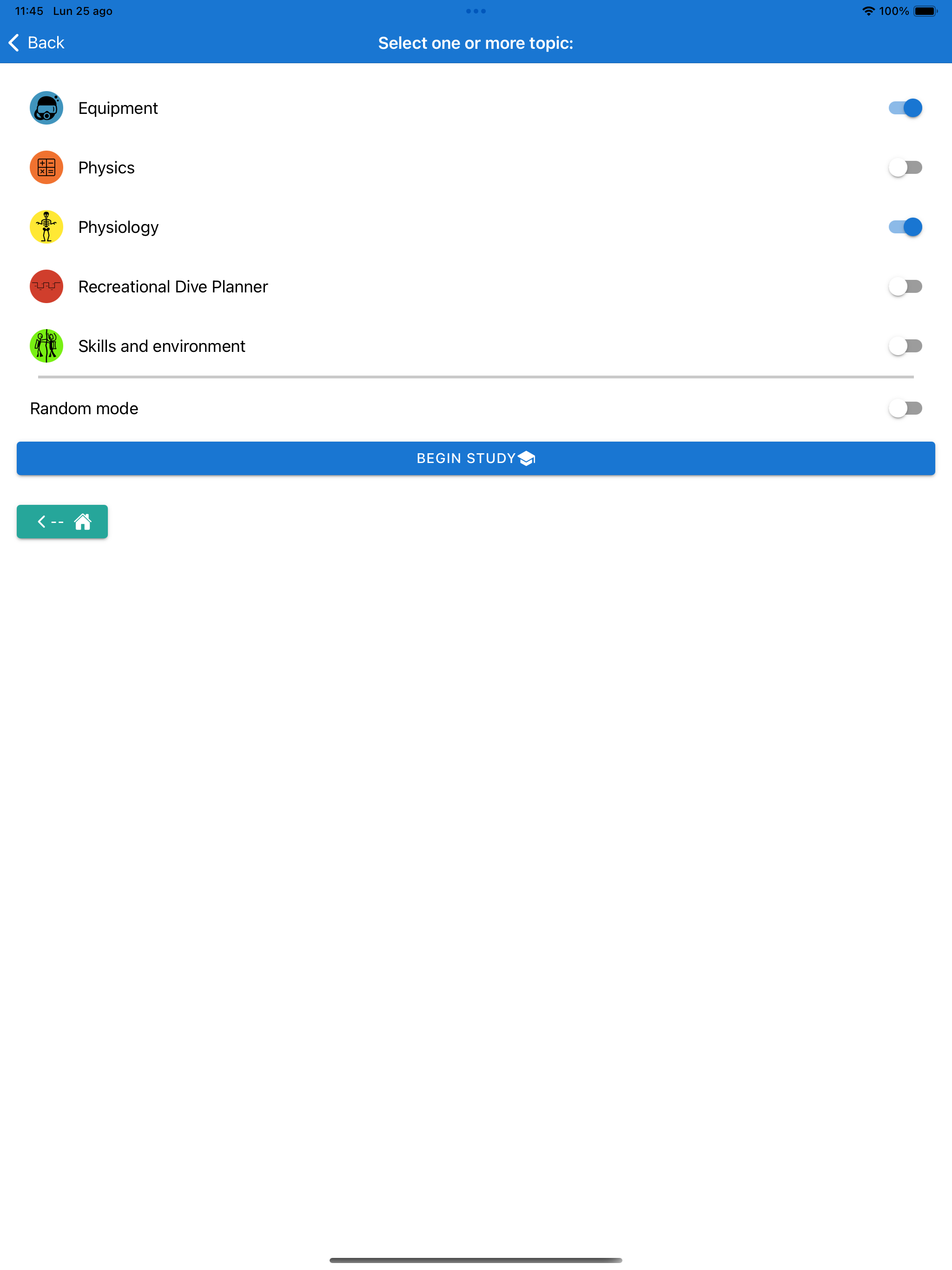 DiveEduApp screenshot 6