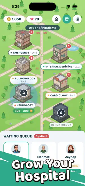 City Hospital: Chief Doctor screenshot 1