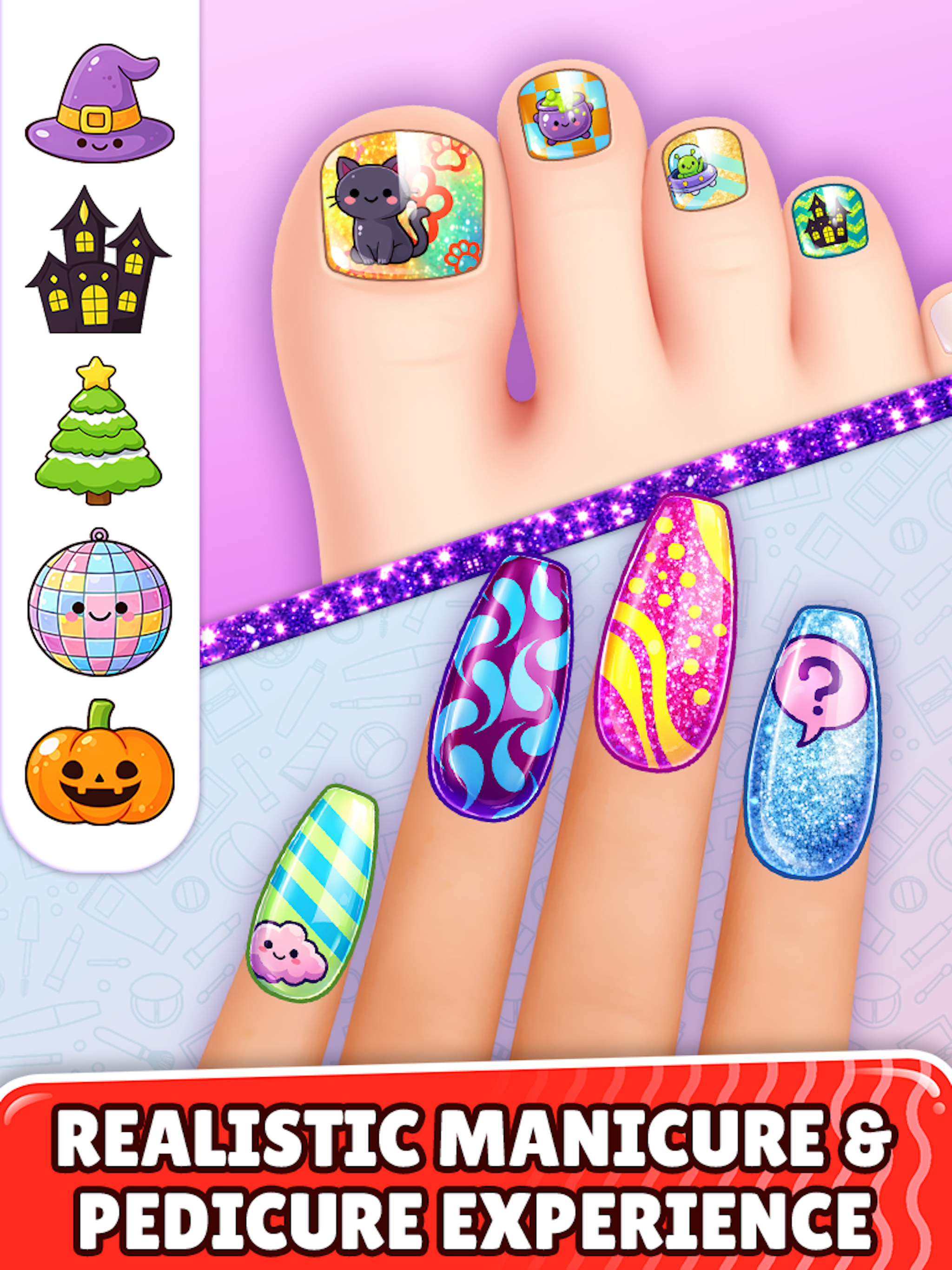 Nail Art - Nails Salon ASMR