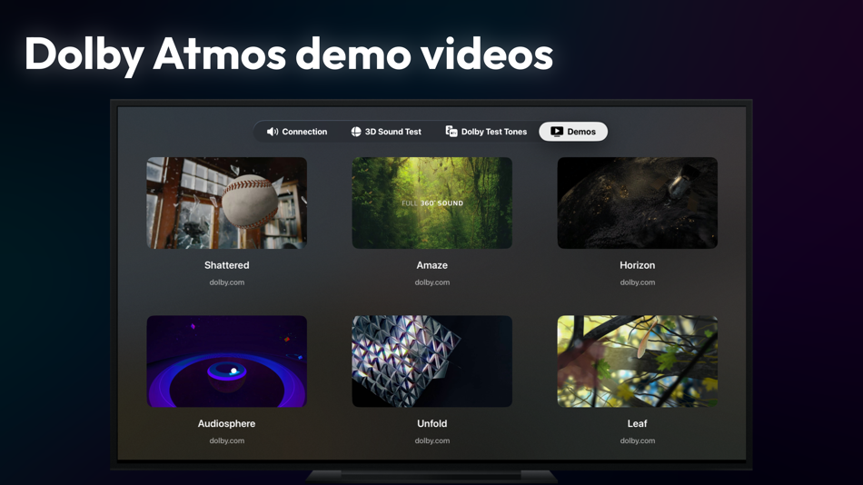 #5. 3D Sound Test: Dolby Atmos (iOS) 게시자: Phil Trevor