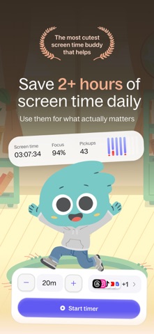 Bodo Focus Friend: Screen Time Screenshot 1 of 5