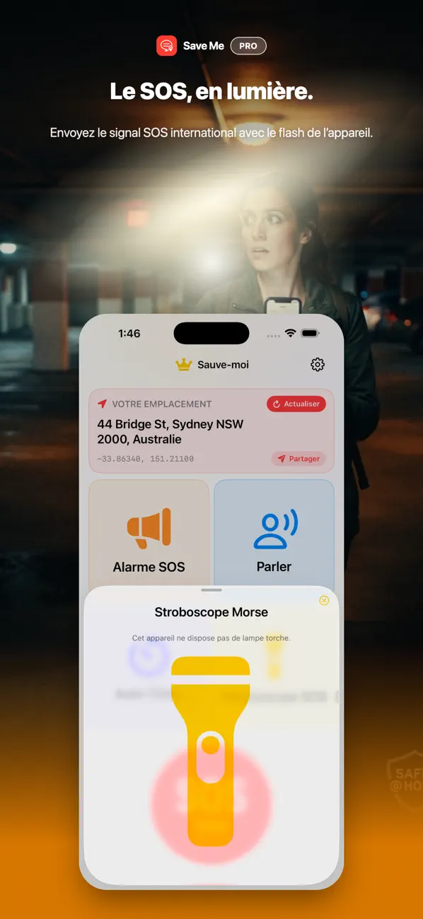 Screenshot #3 pour Save Me : Alarme SOS d'urgence
