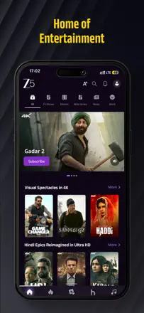 ZEE5 Movies, Web Series, Showsのスクリーンショット（2/8）