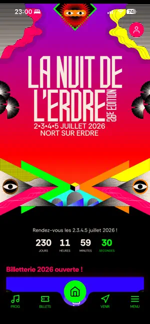 La Nuit De l'Erdre 2026 iPhone screenshot 1