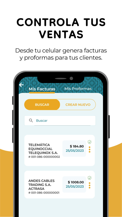 Kupuna Impuestos + Facturación Screenshot