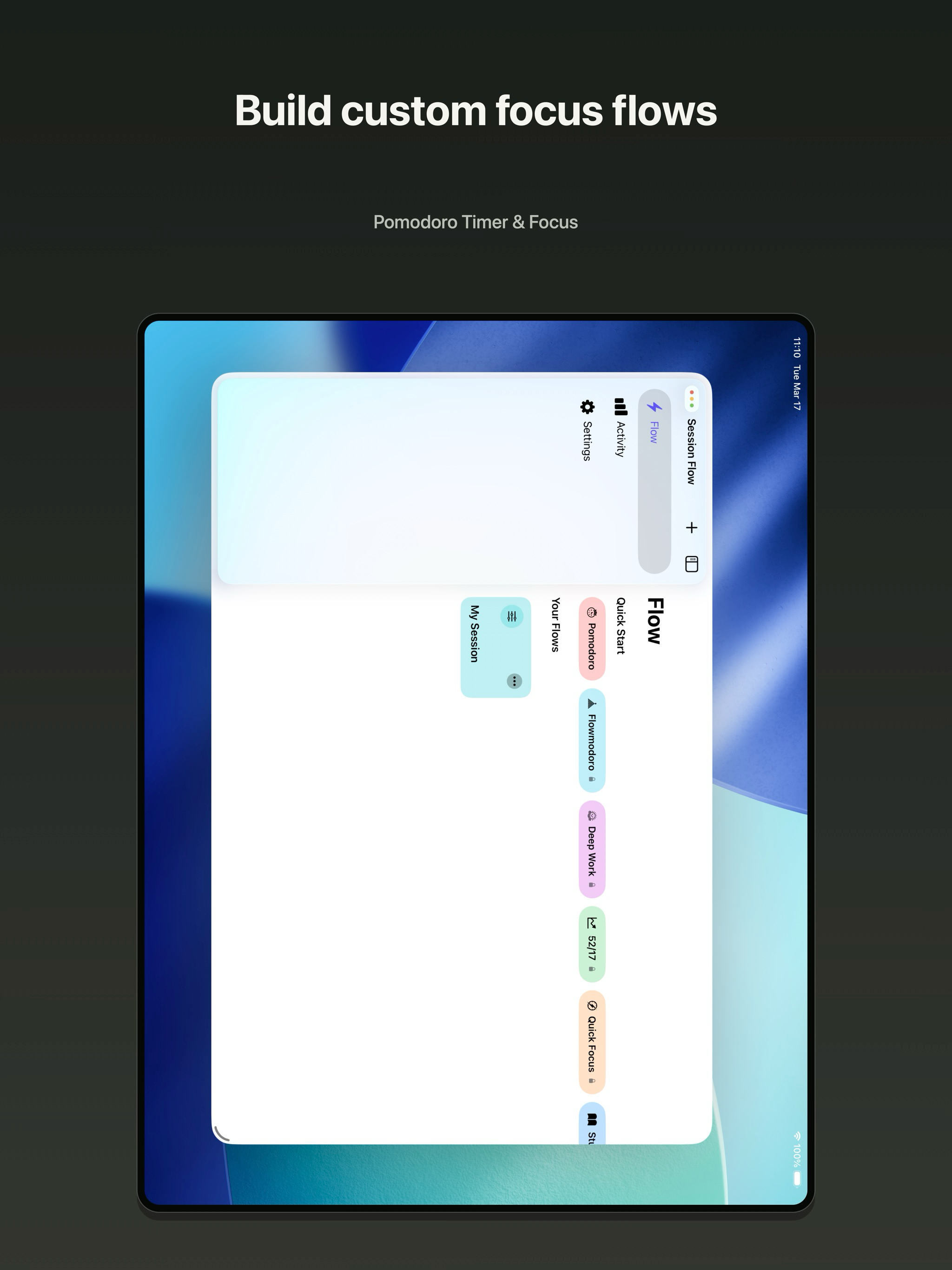 Flow: Pomodoro Timer & Focus