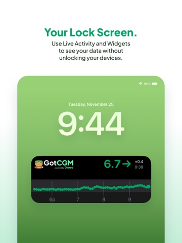 GotCGM iPad screenshot