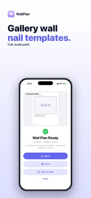 WallPlan: Gallery Wall Planner screenshot 1
