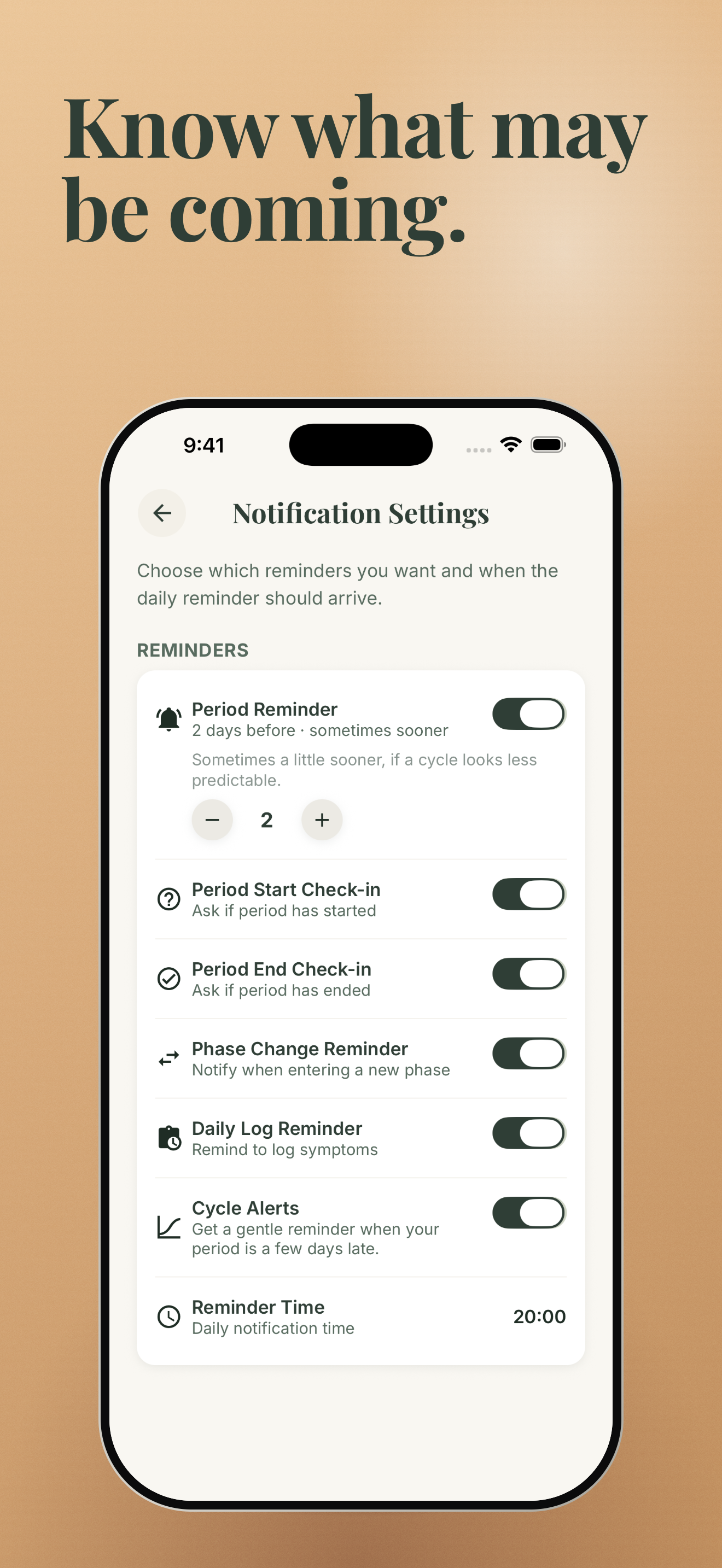 GetMyMood: Period Tracker screenshot 8