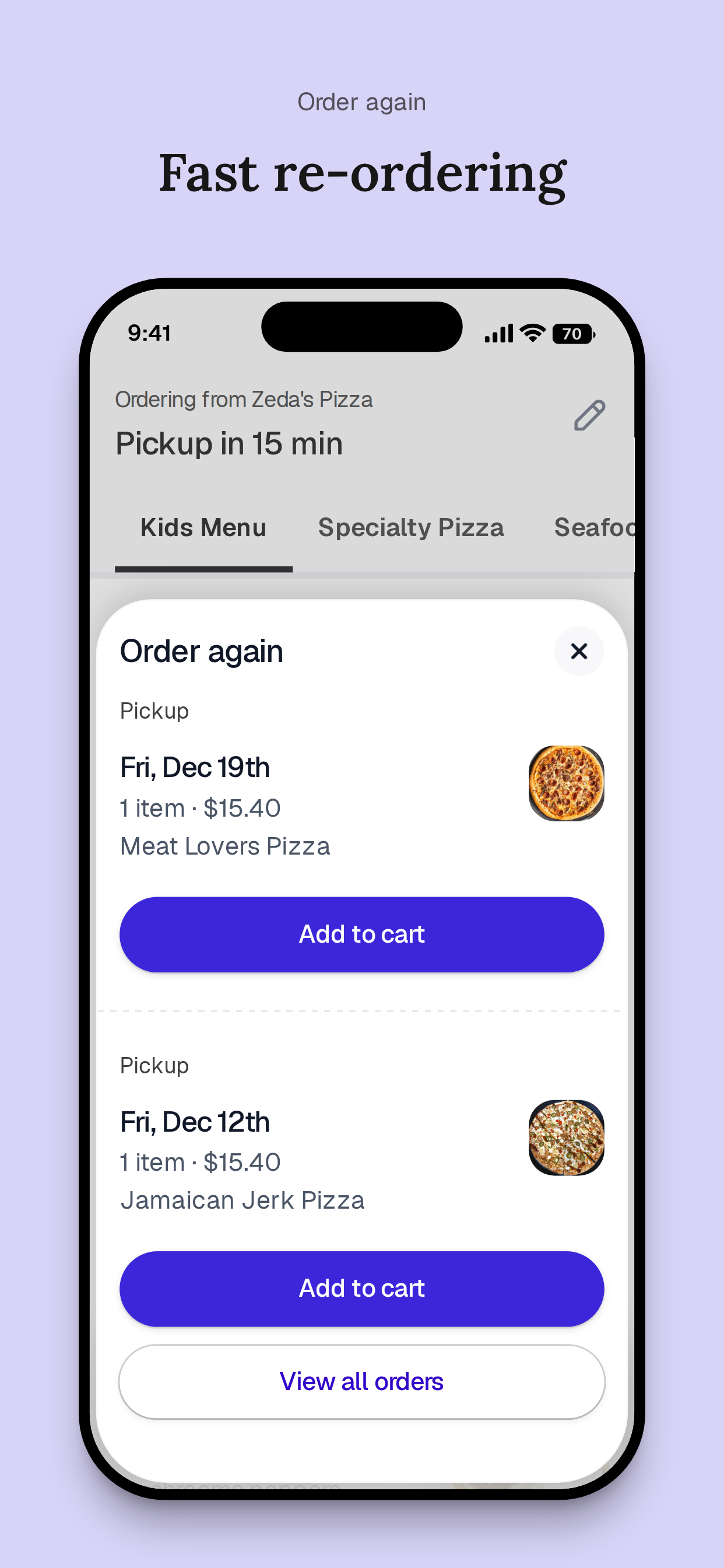 Zeda's Pizza
