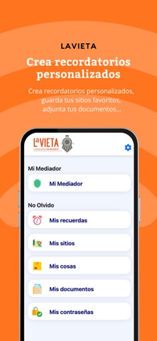 LaVieta iPhone screenshot