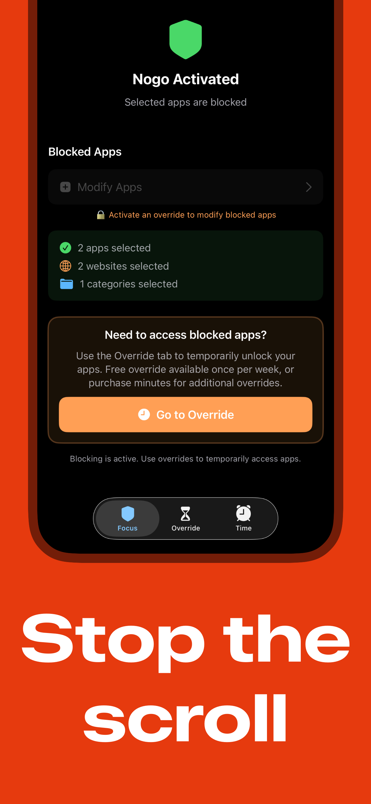 Nogo - App Restriction screenshot 2